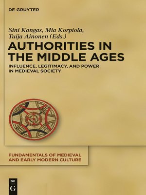 cover image of Authorities in the Middle Ages